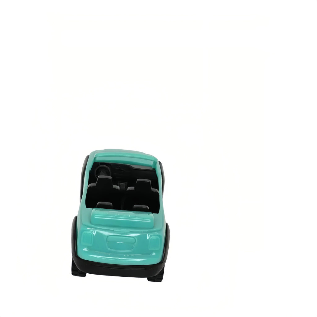 Cyan Sports Car Model