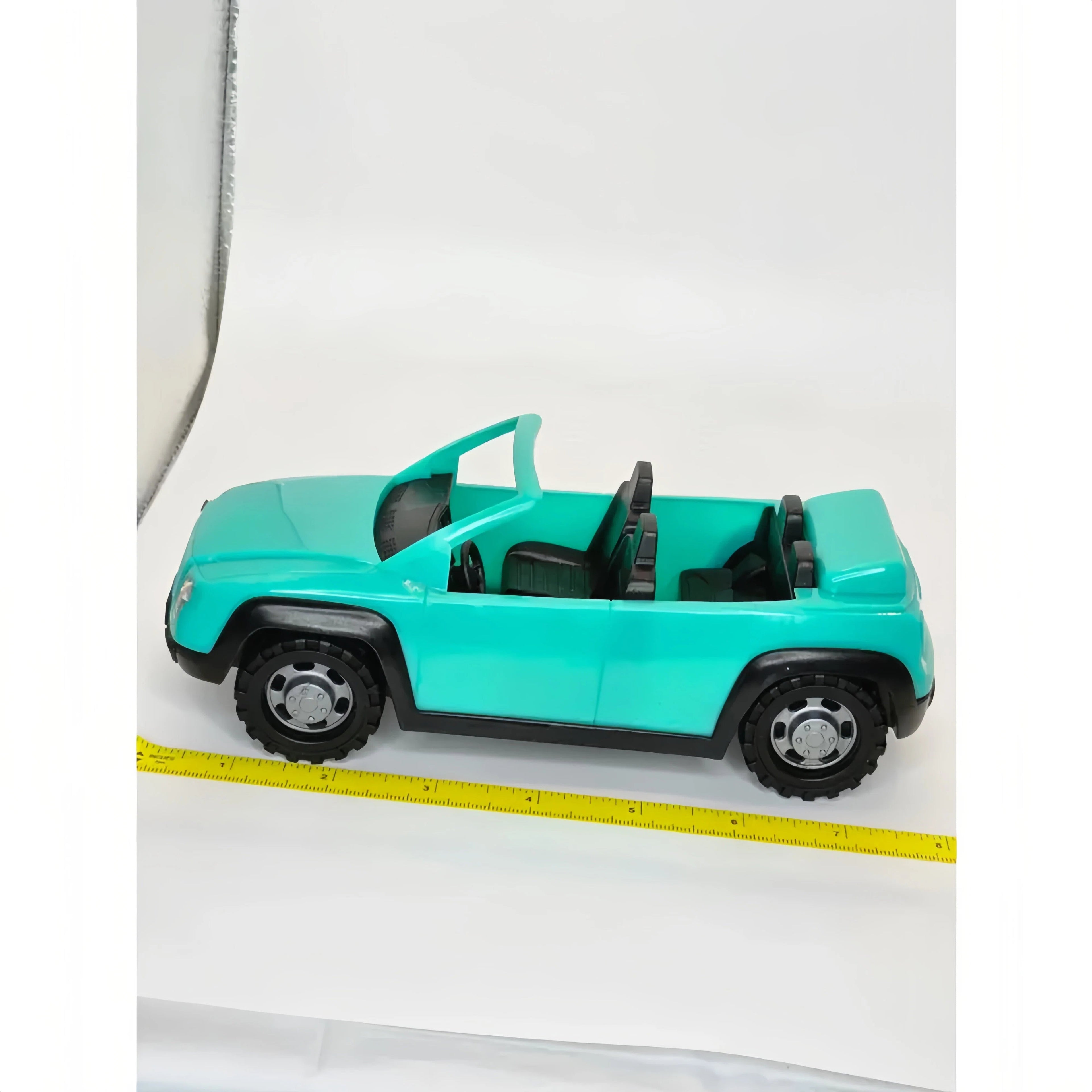 Cyan Sports Car Model